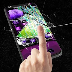 Broken Screen Funny Prank App Tiktok ads