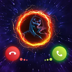 Color Phone Call Screen Theme Tiktok ads