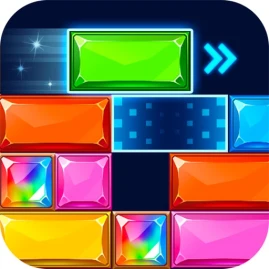 Jewel Sliding™ - Block Puzzle Tiktok ads