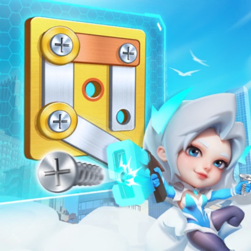 Titan War: Screws puzzle