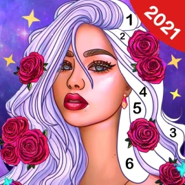 Paint Color: Paint by Number Tiktok ads