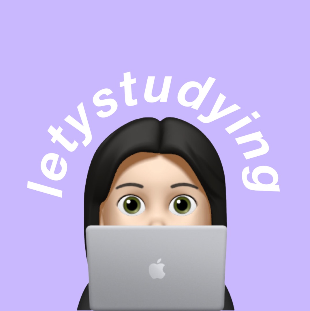 letystudying • studytok 📚