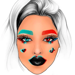 Face Chart - Makeup Guru Tiktok ads