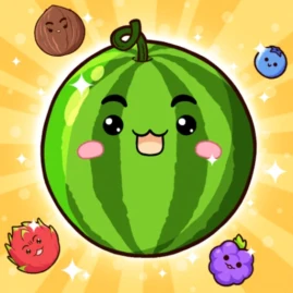 Watermelon Drop: Fruit Merge Tiktok ads