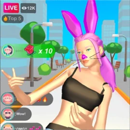 Streamer Rush Tiktok ads