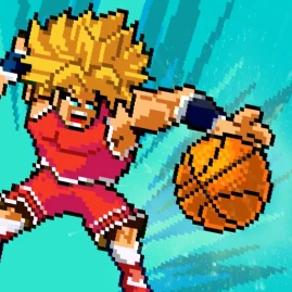 Pixel Basketball: Multiplayer Tiktok ads