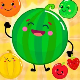 Fruit Merge: Watermelon Puzzle Tiktok ads