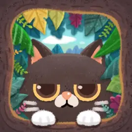 猫と秘密の森 Tiktok ads