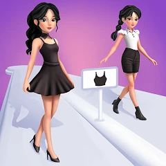 Catwalk Fashion: Dress up Show Tiktok ads