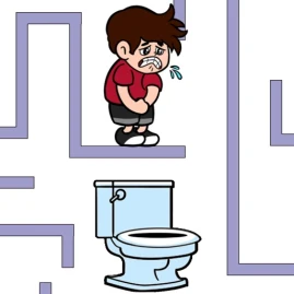 Maze Escape: Toilet Rush Tiktok ads