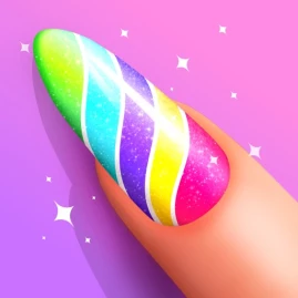 Nail Art: Nail Salon Games Tiktok ads