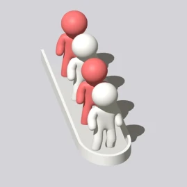 Crowd Sort: Color Sorting Game Tiktok ads