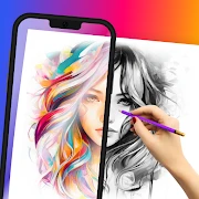 AR Drawing - Trace Drawing App Tiktok ads