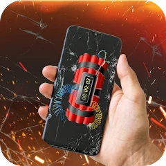 Time Bomb Broken Screen Effect Tiktok ads