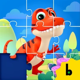 Dino Puzzle Games for Toddlers Tiktok ads