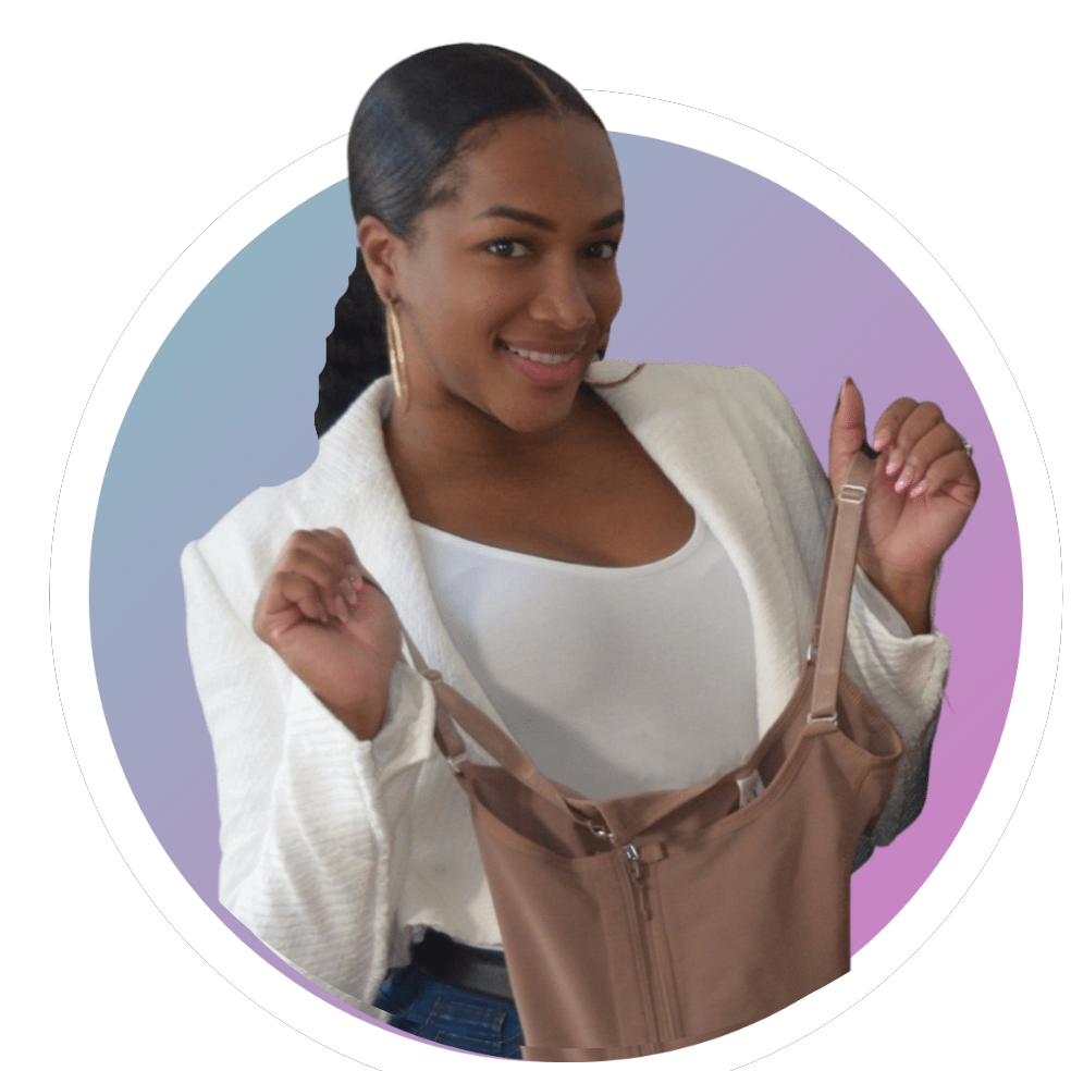 Compression shapewear TikTok advertising TikTok compression shapewear