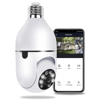 Wireless Wifi Light Bulb Camera