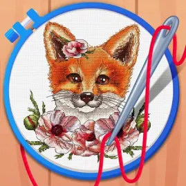 Cross Stitch Coloring Art Tiktok ads