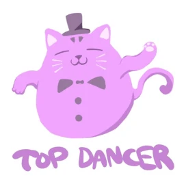 Top Dancer: dance fitness game Tiktok ads