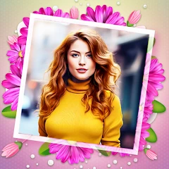 Flora Garden Photo Frame Tiktok ads