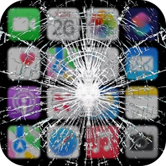 Crack & Broken Screen Prank Tiktok ads