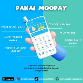 Moopay Pulsa Tiktok ads