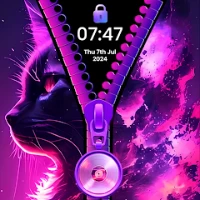 Zipper Lock Screen App Tiktok ads