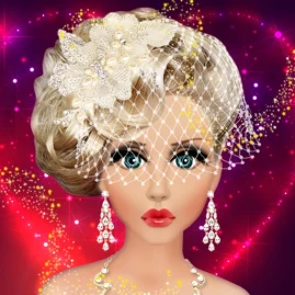 Barbie Wedding Makeup & Dress Tiktok ads