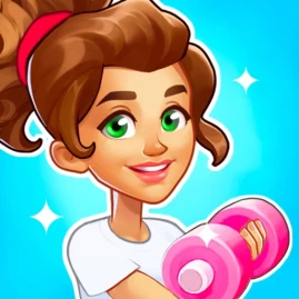 Gym Mania: Fitness hotel game Tiktok ads
