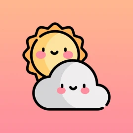CuteWeather: weather widget Tiktok ads