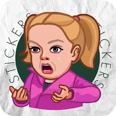 Cute Stickers Tiktok ads