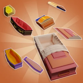 Coffin Stack Tiktok ads