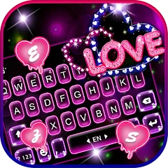 Neon Love Theme Tiktok ads