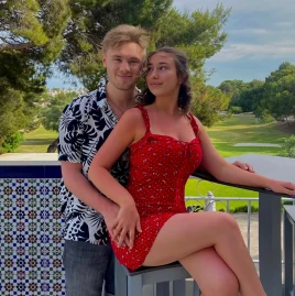 Chlo and Matt Tiktok ads