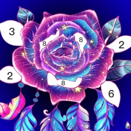 Coloring Craze：Paint By Number Tiktok ads