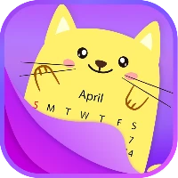 Cute Calendar : Agenda Planner Tiktok ads