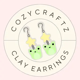 Clay jewelry 🖤