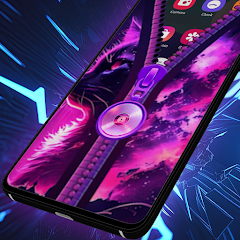 Zipper Lock Screen - Zip Lock