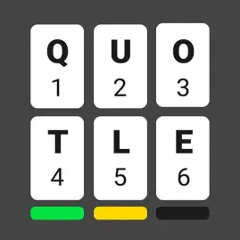 Quotle - Word Puzzle Game Tiktok ads