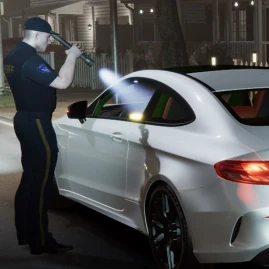 Cop Car Police Simulator Chase Tiktok ads