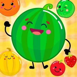 Fruit Merge: Watermelon Puzzle Tiktok ads