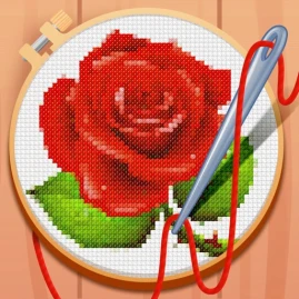 Cross-Stitch: Coloring Book Tiktok ads
