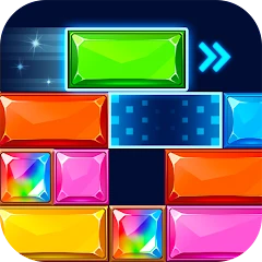 Jewel Sliding™ Block Puzzle Tiktok ads