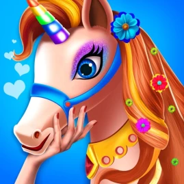 Unicorn Pony Horse Care Game Tiktok ads