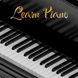 Learn Piano and Piano Keyboard Tiktok ads