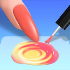 Mix Color Nails Tiktok ads