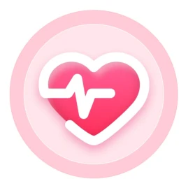 Blood pressure app:pulse track Tiktok ads