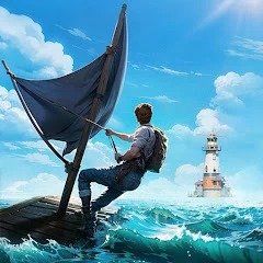 Rise of Arks: Raft Survival Tiktok ads