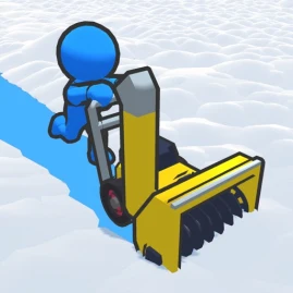 Snow shovelers - simulation Tiktok ads