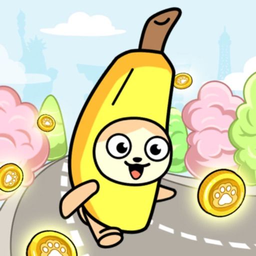 Banana Cat Run: World Travel